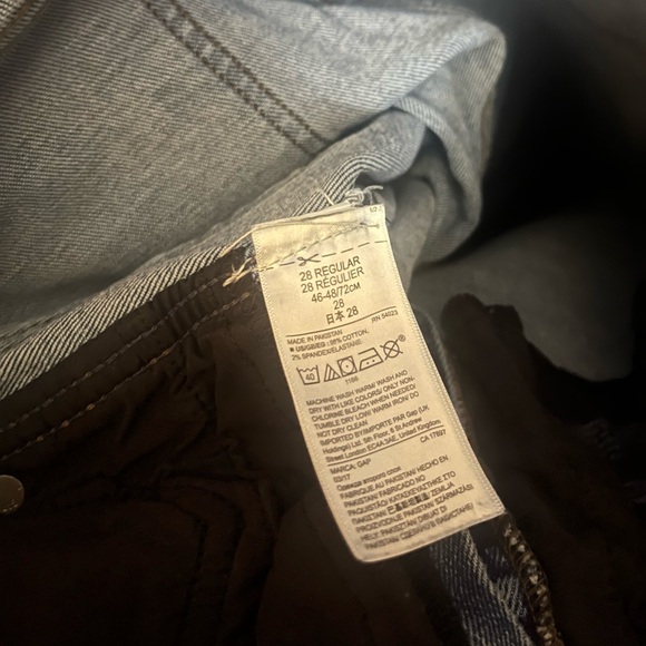 [04] GAP | High Rise Slim Straight Jeans | 28 - Picture 3 of 10